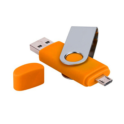 ОТГ 01 Дабл твист, желтый, 8Гб