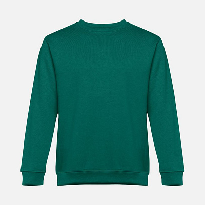 Свитшот унисекс Delta, черный (Темно-зеленый)