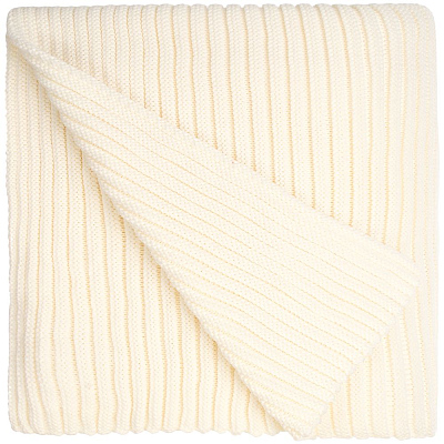 Плед Quill, белый (молочный)