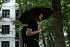 Зонт складной Basic, черный - Фото 6