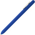 Ручка шариковая Swiper Soft Touch, синяя с белым - Фото 3