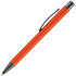 Ручка шариковая Atento Soft Touch, оранжевая - Фото 2