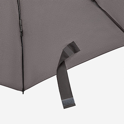 Зонт обратного сложения Olymp, серый