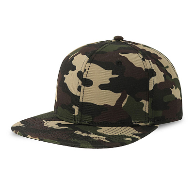 Бейсболка "SNAP BACK-S", 6 клиньев, пластиковая застежка