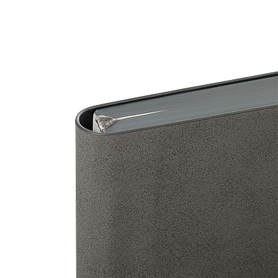 Ежедневник Ин Велюр (In Velour) недатированный, серый