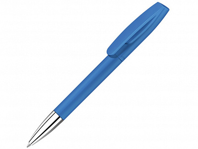 Ручка шариковая пластиковая Coral SI (Голубой)