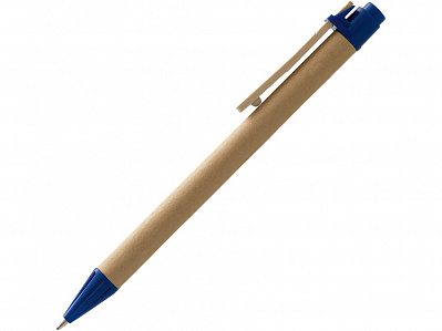 Ручка шариковая Salvador (Натуральный/темно-синий)