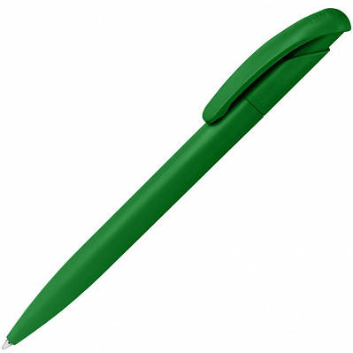 Ручка шариковая Nature Plus Matt, зеленая (Зеленый)