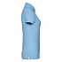 Поло женское "Lady-Fit 65/35 Polo", небесно-голубой_XL, 65% п/э, 35% х/б, 180 г/м2 - Фото 3