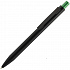 Ручка шариковая Chromatic, черная с зеленым - Фото 1