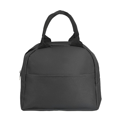 Термосумка "LUNCH" , 25 x 21 x 17 см, полиэстер 600D (Чёрный)