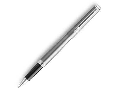 Ручка роллер Hemisphere Entry Point Matt (Серебристый матовый, черный)