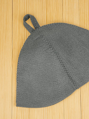 Банная шапка Heat Off, серая