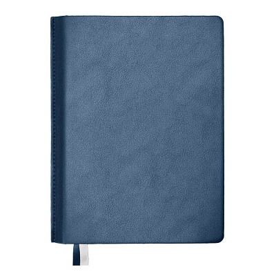 Ежедневник недатированный MAVE, синий, серый, формат А5, блок в линейку