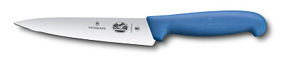 Нож разделочный VICTORINOX Fibrox, 25 см  (Синий)