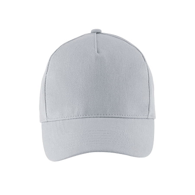 Бейсболка LONG BEACH, 5 клиньев, металлическая застежка