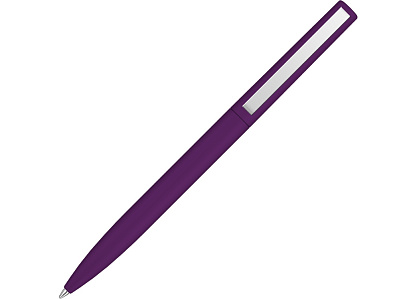 Ручка металлическая шариковая Bright F Gum soft-touch (Фиолетовый)