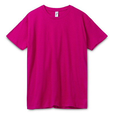Футболка унисекс Regent 150, ярко-зеленая (Фуксия)