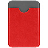Чехол для карты на телефон Devon, красный с серым - Фото 1