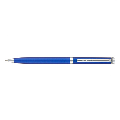 Ручка шариковая Pierre Cardin EASY, цвет - серо-голубой. Упаковка Е-2 (Синий)