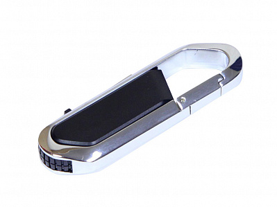 USB 2.0- флешка на 8 Гб в виде карабина (Черный/серебристый)