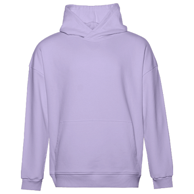Худи унисекс STAN оверсайз футер без начёса 350, 66 (Цифровая лаванда)