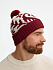 Шапка Wintertude, красная с белым - Фото 7