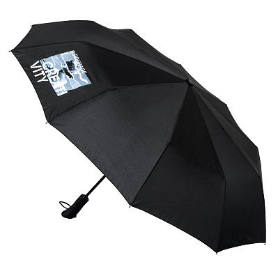 Зонт складной Levante  (Черный)
