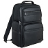 Рюкзак для ноутбука Santiago с кожаной отделкой, черный - Фото 1