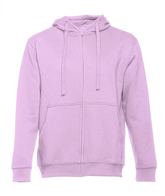 Толстовка мужская с капюшоном на молнии AMSTERDAM 320 (Сиреневый)