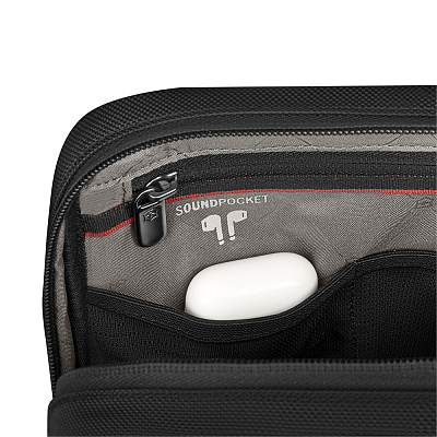 Рюкзак на одно плечо VICTORINOX Architecture Urban2 Sling Bag, черный, полиэстер/кожа, 17x8x28 см, 4 л