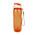 Пластиковая бутылка Сингапур, оранжевая - Фото 1