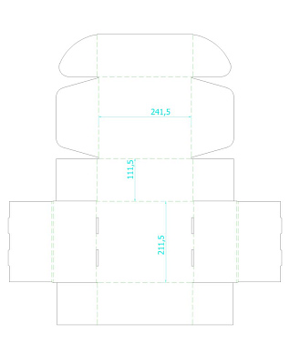 Коробка Grande, крафт