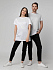 Футболка унисекс для сублимации Paint Tee, белая - Фото 12
