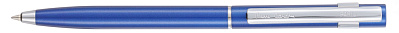 Ручка шариковая Pierre Cardin EASY, цвет - серо-голубой. Упаковка Е-2 (Синий)