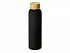 Стеклянная бутылка с бамбуковой крышкой Foggy, 600 мл - Фото 1