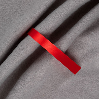 Лента сатиновая Satin 10 S, красная, 10 см (Красный)