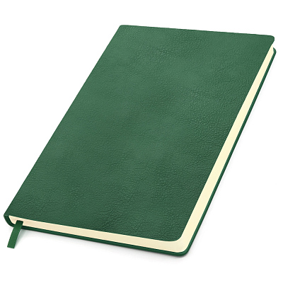 Ежедневник A5 недатированный Franco в мягком переплёте, бутылочно-зеленый