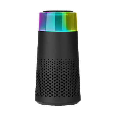 Очиститель воздуха с подсветкой Пьюр (Pure), черный (Чёрный)