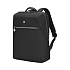 Рюкзак VICTORINOX Victoria Signature Compact Backpack, черный, нейлон/кожа, 30x16x38 см - Фото 3