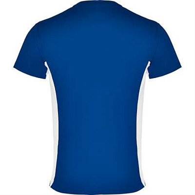 Спортивная футболка TOKYO мужская, КОРОЛЕВСКИЙ СИНИЙ/БЕЛЫЙ 2XL