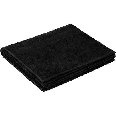 Полотенце Soft Me Light XL, черное (Черный)