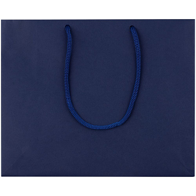 Пакет бумажный Porta S, горизонтальный, благородный синий