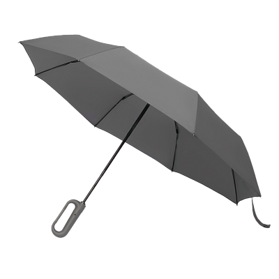 Зонт складной Азимут (Azimut)  (Серый)