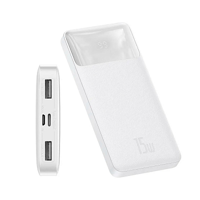ПЗУ Baseus Bipow Digital Display 10000 mAh 15W Overseas Edition, черный