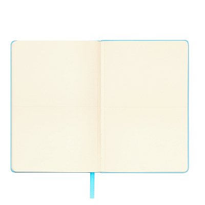 Ежедневник Spark недатированный, лазурный (с упаковкой, со стикерами)