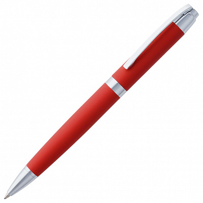Ручка шариковая Razzo Chrome, красная (Красный)