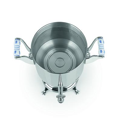 Самовар BEEM модель Romanov, 5 литров, серебристый