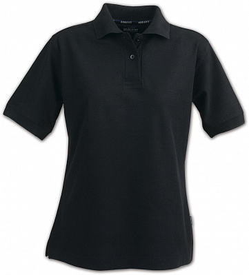 Рубашка поло женская Semora, черная (Черный)