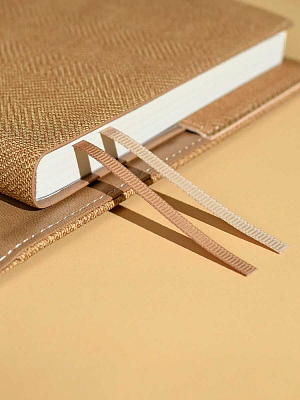 Ежедневник-органайзер Twill, недатированный, коричневый